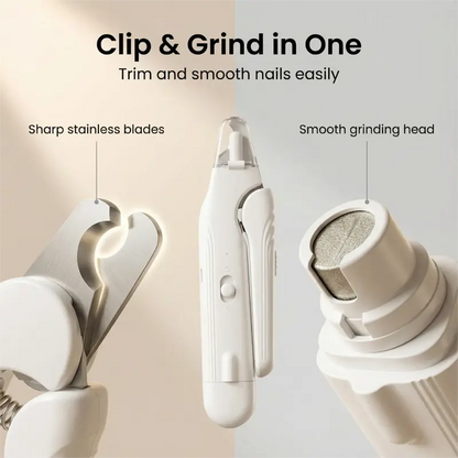 PawPerfect™ 3-in-1 LED Nail Grooming System— Limited Edition
