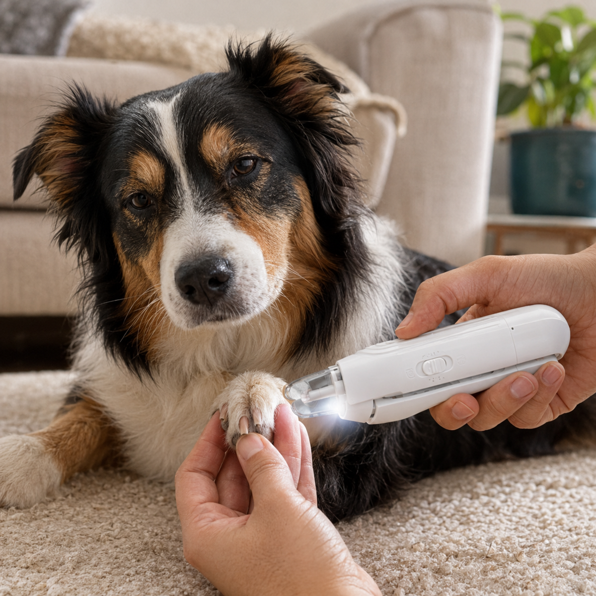 PawPerfect™ 3-in-1 LED Nail Grooming System— Limited Edition